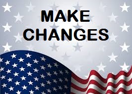 MAKES VOTER REGISTRATION CHANGES INFORMATION LINK (FLAG IMAGE)